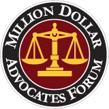 Sello del Million Dollar Advocates Forum