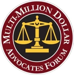 Sello del Multi-Million Dollar Advocates Forum