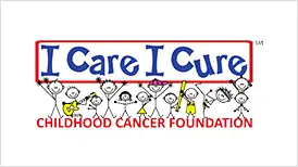 I Care I Cure Childhood Cancer Foundation logo