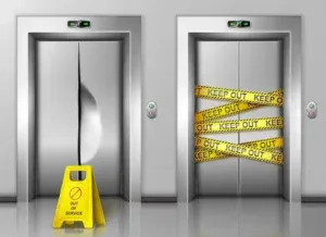 hotel elevator accident