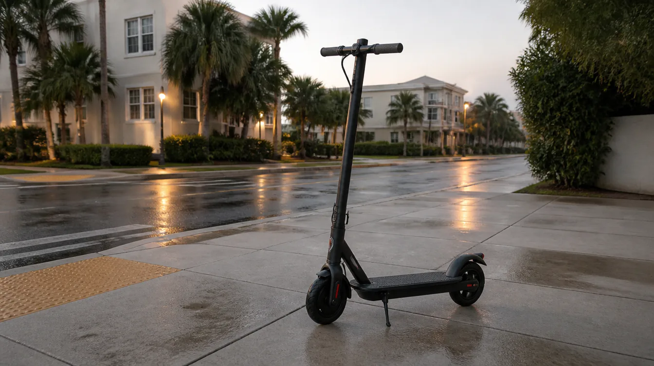 Another setting a scooter accident claim in Fort Lauderdale arises from