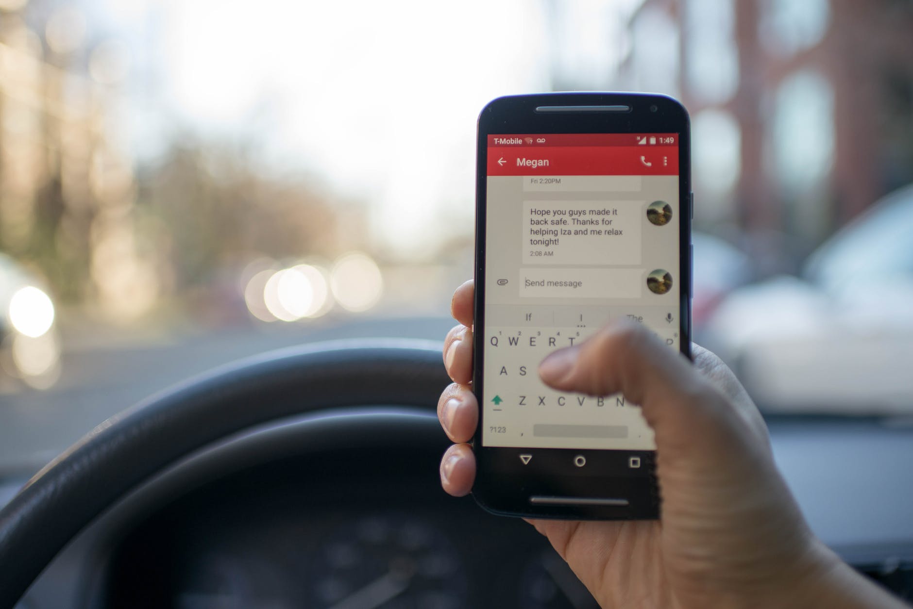Ban on Texting