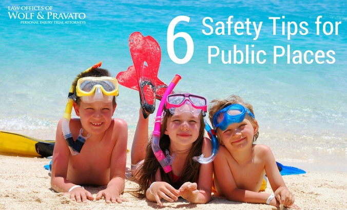 6 safety tips for public places
