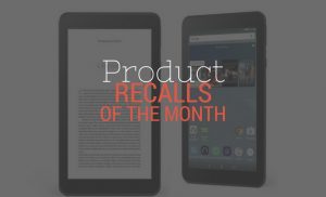 February Product Recalls of the Month