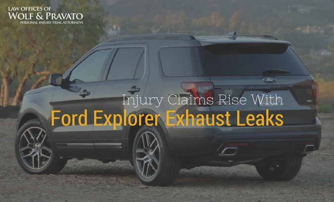 Injury Claims With Ford Explorer Exhaust Leaks | Wolf & Pravato