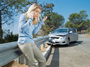 get a car accident after rental