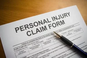personal injury settlement check