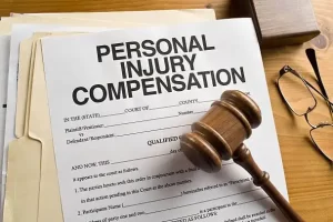 personal injury settlement check