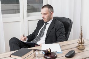 Lawyer adding appointment