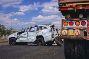 What happens if you get into an accident with a financed car