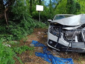 Lane-Change Car Accident