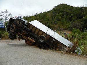 Truck Accident Caused by a Faulty HUD